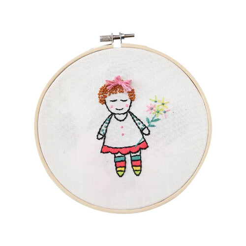 Xubond Crochet Yarn Πλήρης γκάμα κεντήματος, σταυροβελονιά, σταμπωτό ύφασμα με φλοράλ κιτ