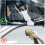 Car Window Tint Tool with Long Handle and Scratch Rubber Tip for Rear Glass and Flat Windows 5