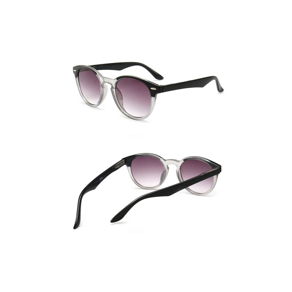 Practical reading glasses and sunglasses in one! Grey 1.0 Grey 1