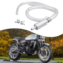 Motorcycle Car Brake Bleeder Clutch Bleed Bleeding Tool Way Valve &Tube Kit
