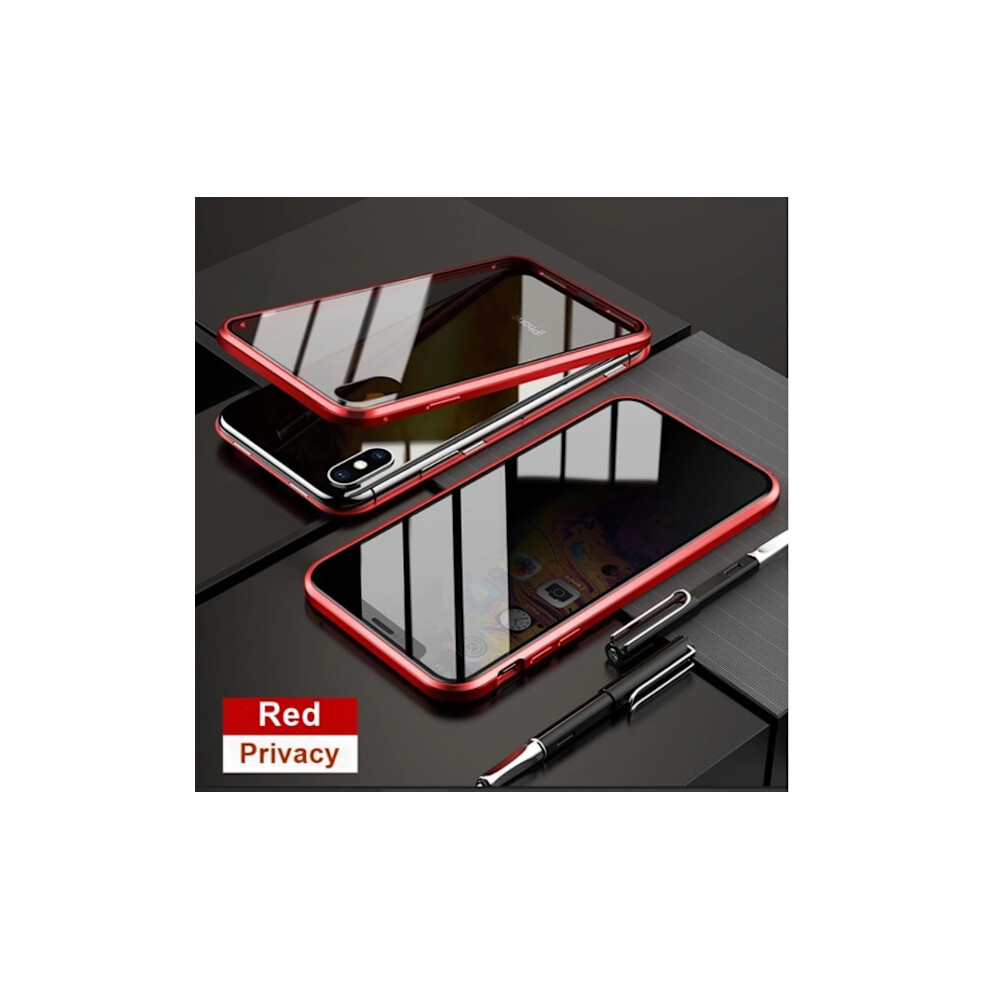 Privacy Magnetic Case For Compatible With Iphone 13 Mini Red 9048212124634