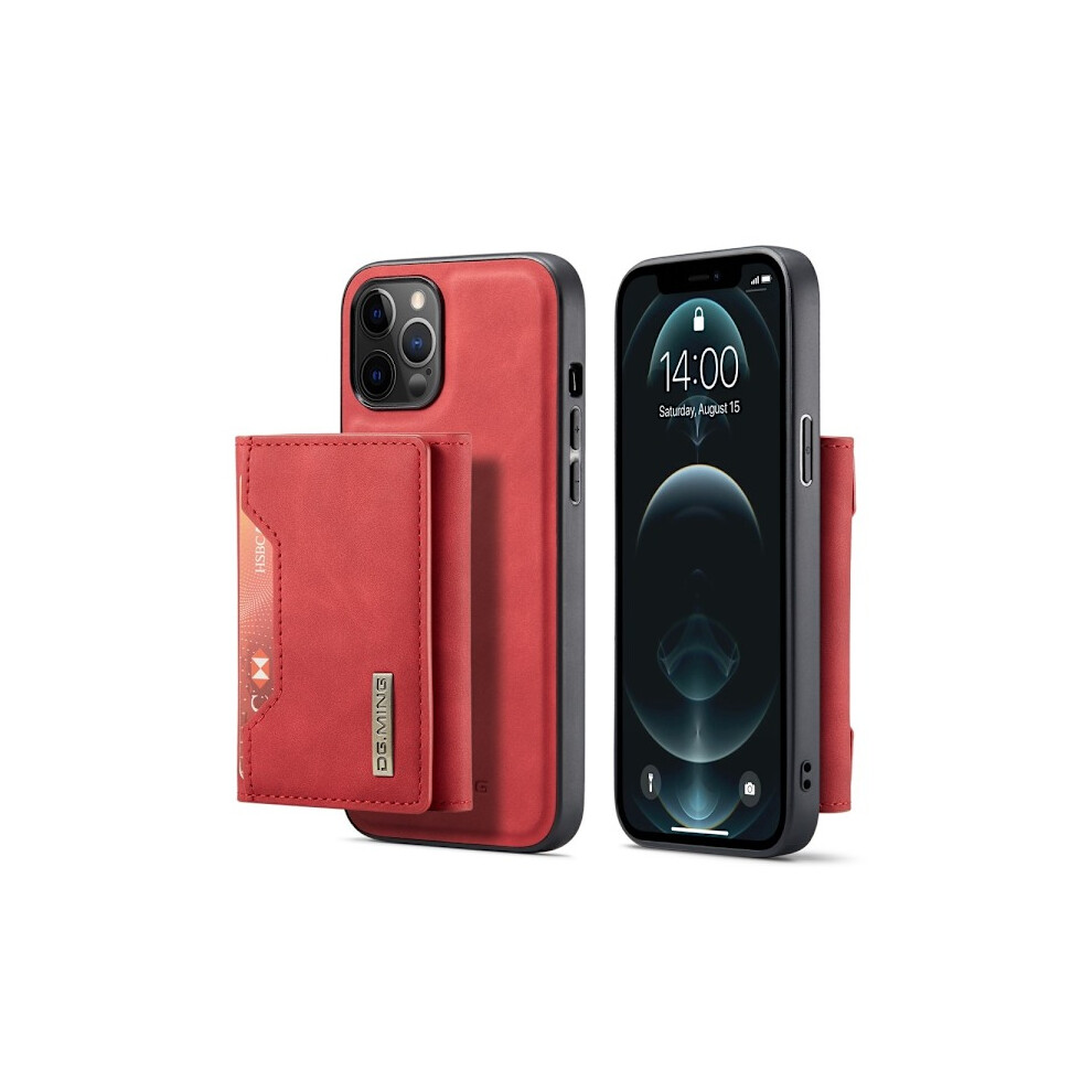 Compatible With Iphone 13 - Dg.ming 2In1 Case Magnetic Removable Card Slot - Red 9048212124603