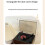 Retro CD Player Rechargeable Support CD BT USB 3.5mm AUX Portable CD Player Bluetooth Compatible 5.0 Walnut Color 4
