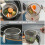 Eease Stainless Steel Mesh Strainer Basket for Kitchen Tools 6