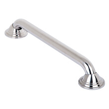 Decoratieve douchebeugel van 40 cm (16 inch), gepolijst roestvrij staal, antislip veiligheidshandgreep voor senioren en mensen met een beperking,