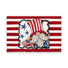 Komiseup Patriotische Tischsets zum 4. Juli, Amerika Rot Weiß Blau, Tischsets für die Feiertage, Tischsets für drinnen und draußen, Partytisch,