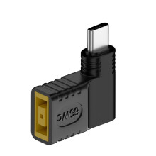Adapter 65 W Square do USB typu C, zapewniający pełną prędkość ładowania, zapobiega przegrzewaniu się urządzeń z USB typu C
