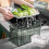 Begine|Freshness Protection Package, Clear Stackable Airtight Kitchen Storage Basket with Handle, Bread Box for Counter or Fridge, 1X Container 6