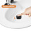 2 Pcs Basin Drain Stopper Filter for Sink Plug Hotel Bathroom Drainer Plastic 5