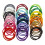 Haargummis, professionelle Haargummis – 100er-Packung Aqua 4