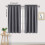 Painéis de Cortina Blackout Cinza 42x84 polegadas - Cortinas com Isolamento Térmico e Bolso para Varão para Quarto e Sala de Estar (2 Painéis) 2