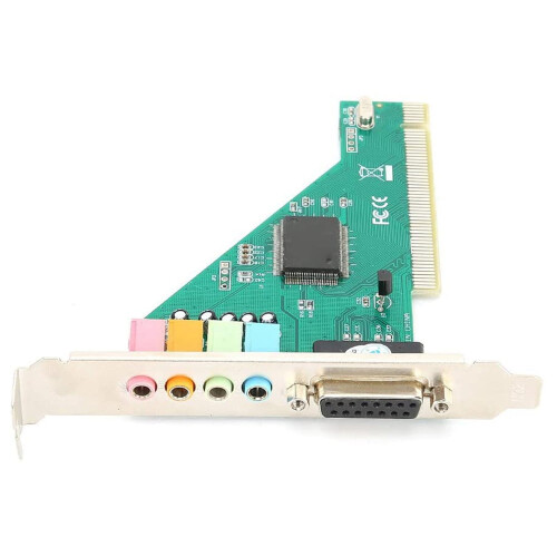 Κάρτα ήχου PCI Υπολογιστής 4.1 καναλιών Επιτραπέζιος υπολογιστής Ενσωματωμένη 1