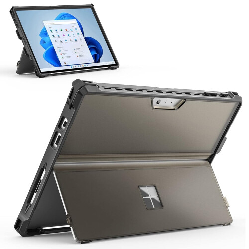 Προστατευτική θήκη για συμβατότητα με Microsoft Surface Pro7Plus/7/6/5/4/LTE, Κάλυμμα All-in-One με 2