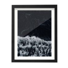 WSYW11x14 inch houten fotolijstset voor wandmontage, tafelmodel posterdisplay, woondecoratie, zwart