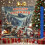 Ημερολόγιο Gnome Advent με 24 κούκλες Gnome από ρητίνη για διασκέδαση με αντίστροφη 4