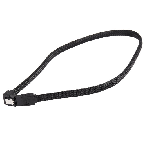 Καλώδιο δεδομένων 50cm SATA3.0III SATA3 7 ακίδων δεξιάς γωνίας Καλώδια SSD 6Gb/s Καλώδιο 1