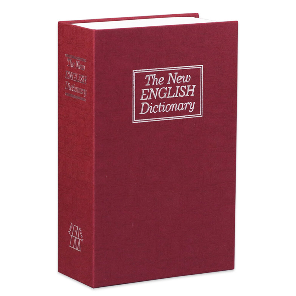 Diversion Safe Solid Steel Interior, Security Key Lock Book Case English Dictionary With High Quality Steel, Suitable For Money Passports Jewelry 9358999149783