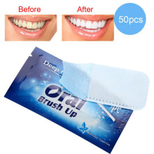 Individually Packaged Disposable Finger Caps, Quickly And Easily Adapt to Your Routine, Mint-Infused Woven Fabric Oral Cleaner, Nature & Safe