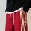 Φόρμα με φαρδιά μπατζάκια για λάτρεις του Streetwear, Ελαστική μέση με αναπνεύσιμη 7