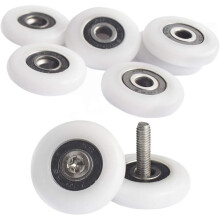 8-pack shower door rollers, 25 mm wheels, shower cabin grate,