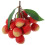 Modelo artificial de lichia - decoração de fruta realista. 4