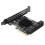 Κάρτα PCIe ASMedia ASM1166Chip, κάρτα Riser 6 θυρών με υποστήριξη λειτουργίας IDE και ευρεία 7