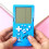 Console Portatile Da Giochi Classici Schermo Grande 2xAA Blu 4