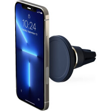 Support magnétique pour téléphone Velox pour grille d'aération de voiture. Compatible avec les iPhones MagSafe, notamment l'iPhone 12 et l'iPhone
