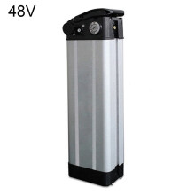Scatola protettiva per batteria per bici elettrica (e-bike) 36V/48V, custodia in lega di alluminio e plastica, accessori per bici elettriche