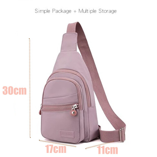 Μικρό σακίδιο πλάτης Crossbody για γυναίκες και άνδρες, τσάντα μέσης, τσάντα ώμου για 1