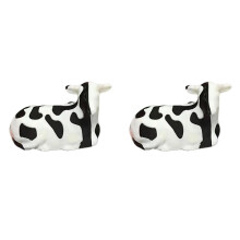 Estatueta de vaca impressa em 3D para aliviar o estresse, animais impressos em 3D, brinquedos impressos em 3D, vaca leiteira, mini brinquedos