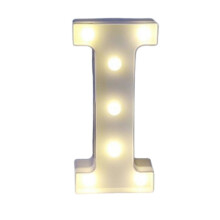 Große LED-Buchstabenleuchte, dekorative Gartenleuchte für den Außenbereich, I-max I