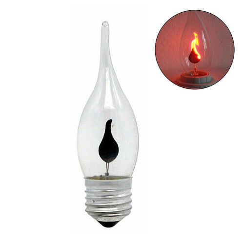Flacker Fire Flame Candle Light Bulb Halloween Candle E27E14Best Lamps K3Z2 2
