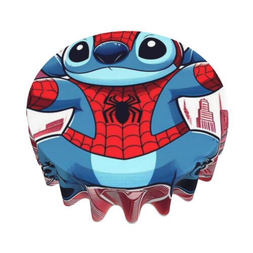 Τραπεζομάντιλο Stitch ορθογώνιο 60 ιντσών, αδιάβροχο, αντιρυτιδικό και 2