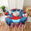 Τραπεζομάντιλο Stitch ορθογώνιο 60 ιντσών, αδιάβροχο, αντιρυτιδικό και 7