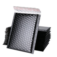 Wasserdichter Luftpolsterversandbeutel 15 x 19 + 4 cm, 50 Stück, aluminisierte Folie, gepolsterter Polybeutel, selbstklebend, gefütterter Umschlag