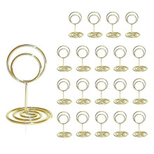 Tafelnummerhouders 20 stuks - 5 cm mini tafelnummerhouders korte tafelnummerhouders voor bruiloften Pa-WELLNGS