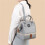 Milk Storage Breastfeeding Double-layer Backpack Hand Bag Double Layer Fresh Preservation Bag,Black 3