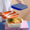 Φορητό Δοχείο Φαγητού Hiroekza Kitchen Essentials με Διαχωριστικά Δοχείο Φαγητού για 6