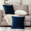 Cterwk Pacote com 2 Capas de Almofada Decorativas de Veludo Macio, Quadradas, para Sala de Estar, Quarto e Escritório, 40x40cm (16x16 polegadas) 7
