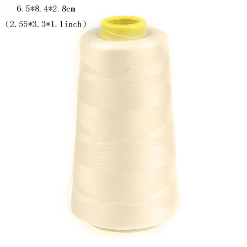 Colored Polyester Sewing Thread 2300 Yards, Pagoda Thread for Sewing Machine, 1Pc Black - Compatible with Household Sewing Needs 2