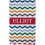 His Chevron Name Personalized Plush Fleece Blanket 1