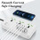 Πολύπριζο WICVIK Surge Protector 78,7 ιντσών, 6 θύρες USB με διακόπτη 4