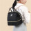 Milk Storage Breastfeeding Double-layer Backpack Hand Bag Double Layer Fresh Preservation Bag,Blue 4