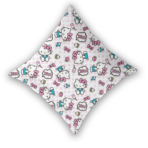 Μαξιλαροθήκες Hello Kitty, σετ 2 μαξιλαροθηκών για καναπέ-κρεβάτι σαλονιού 16"X16" 2