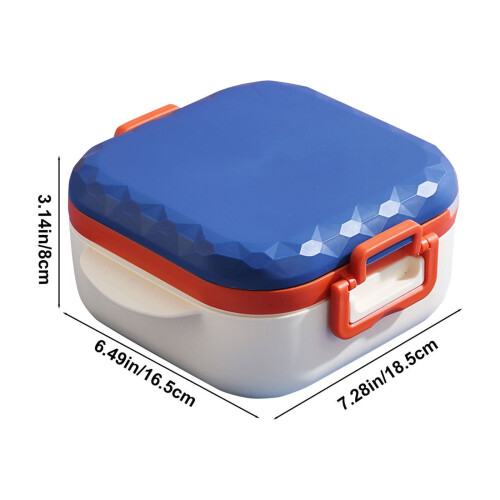 Φορητό Δοχείο Φαγητού Hiroekza Kitchen Essentials με Διαχωριστικά Δοχείο Φαγητού για 2