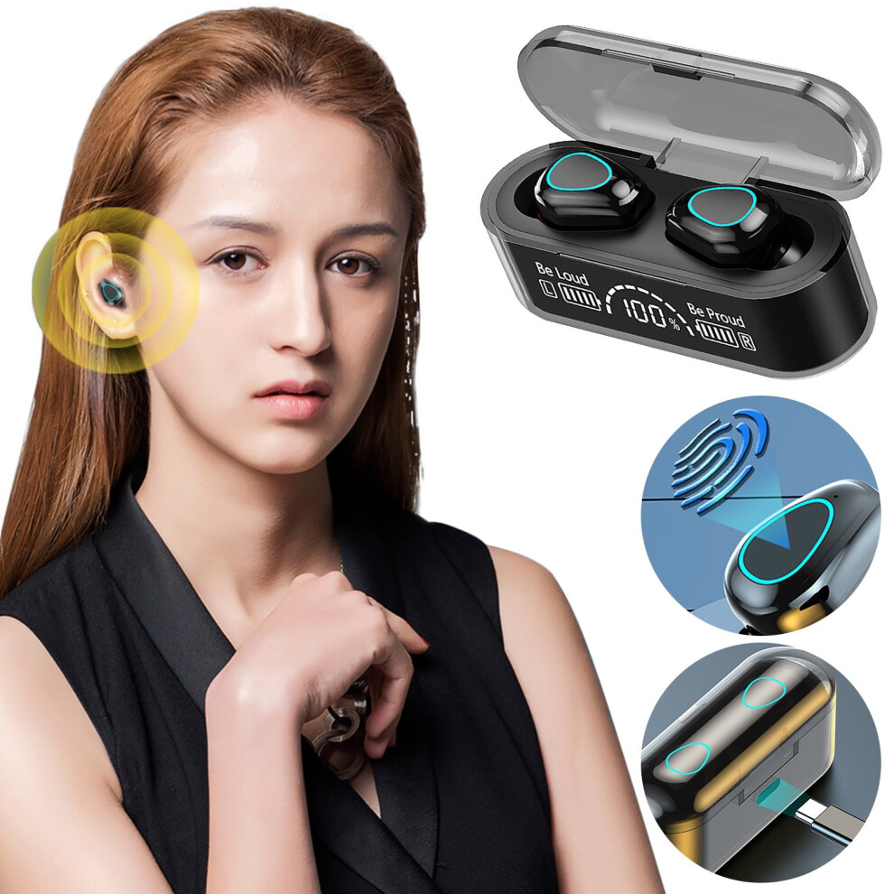 Valseel Wireless Earbuds Bluetooth Headset Has Long Standby Time Hanging Ear Running Sports Earplugs Electronics 9340258861529