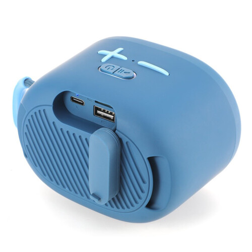 Υφασμάτινο ηχείο Bluetooth για το σχολείο, συμβατό με iPhone/Android, μίνι στερεοφωνικό 2
