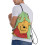 Κλασική τσάντα Winnie the Pooh με κορδόνι, πτυσσόμενη, αθλητική, γυμναστικής, τσάντα με 3