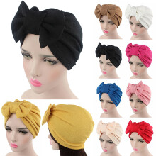 Voorgebonden strik, strik, hoofddoek, tulband, muts, beanie, hoofdband, hoofddeksel voor vrouwen en meisjes